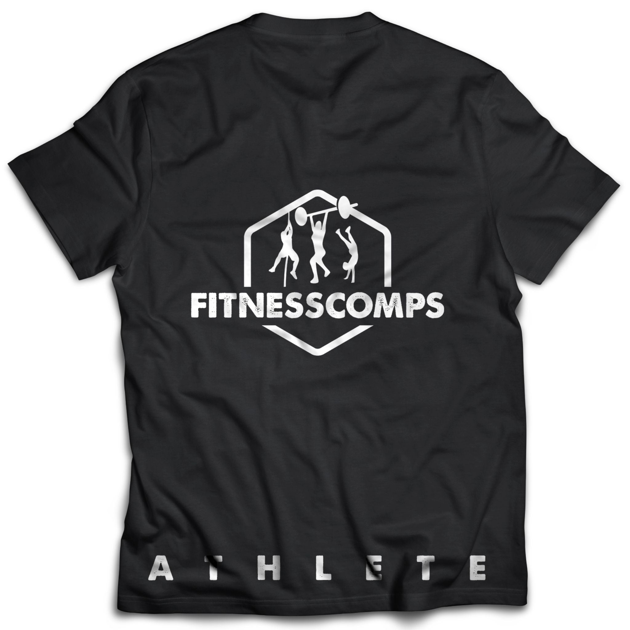 FitnessComps Athlete Tee Black